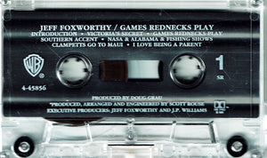 Jeff Foxworthy : Games Rednecks Play (Cass, Album)