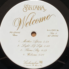 Load image into Gallery viewer, Santana : Welcome (LP, Album, San)
