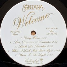 Load image into Gallery viewer, Santana : Welcome (LP, Album, San)
