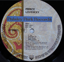 Load image into Gallery viewer, Prince : Lovesexy (LP, Album)