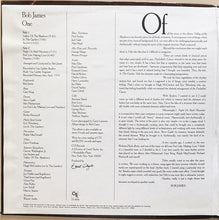 Load image into Gallery viewer, Bob James : One (LP, Album, Gat)