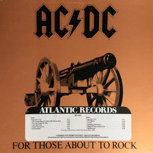 Load image into Gallery viewer, AC/DC : For Those About To Rock (We Salute You) (LP, Album, Spe)