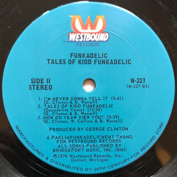 KIDD‐FUNKADELIC/LP盤レコード。 KIDD‐FUNKADELIC/LP盤レコード。