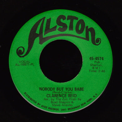 Clarence Reid : Nobody But You Babe (7