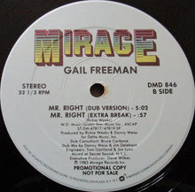 Load image into Gallery viewer, Gail Freeman : Mr. Right (12&quot;, Promo)