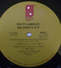 Load image into Gallery viewer, Patti LaBelle : The Spirit&#39;s In It (LP, Album, Ter)