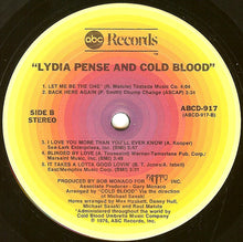 Load image into Gallery viewer, Lydia Pense &amp; Cold Blood : Lydia Pense &amp; Cold Blood (LP, Album)
