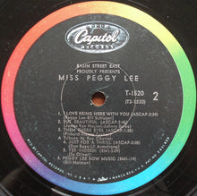 Load image into Gallery viewer, Peggy Lee : Basin Street East Proudly Presents Miss Peggy Lee Recorded At The Fabulous New York Club (LP, Album, Mono)