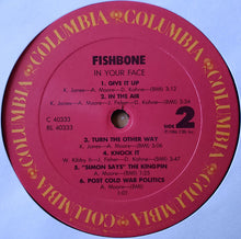 Load image into Gallery viewer, Fishbone : In Your Face (LP, Album, Car)