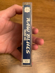 John Lee Hooker, Jimmy Reed, Ray Charles, Mississippi John Hurt, Bo Diddley, Mike Bloomfield, Little Walter , Otis Rush Lightning Slim, Lightnin' Hopkins : Raw Blues Volume One (Cass, Comp)