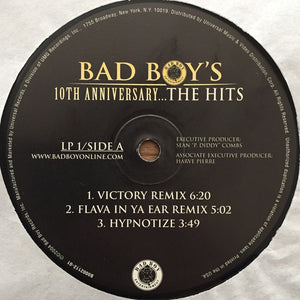 Various : Bad Boy's 10th Anniversary...The Hits (2xLP, Comp)