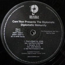 Load image into Gallery viewer, Cam&#39;ron Presents The Diplomats : Diplomatic Immunity (4xLP, Promo, Cle)