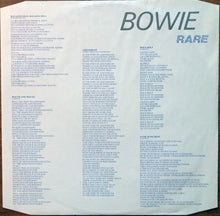 Load image into Gallery viewer, David Bowie : Rare (LP, Comp)