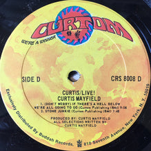 Load image into Gallery viewer, Curtis Mayfield : Curtis / Live! (2xLP, Album, RP,  Ga)