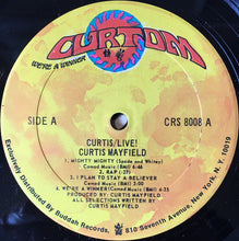 Load image into Gallery viewer, Curtis Mayfield : Curtis / Live! (2xLP, Album, RP,  Ga)