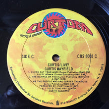 Load image into Gallery viewer, Curtis Mayfield : Curtis / Live! (2xLP, Album, RP,  Ga)