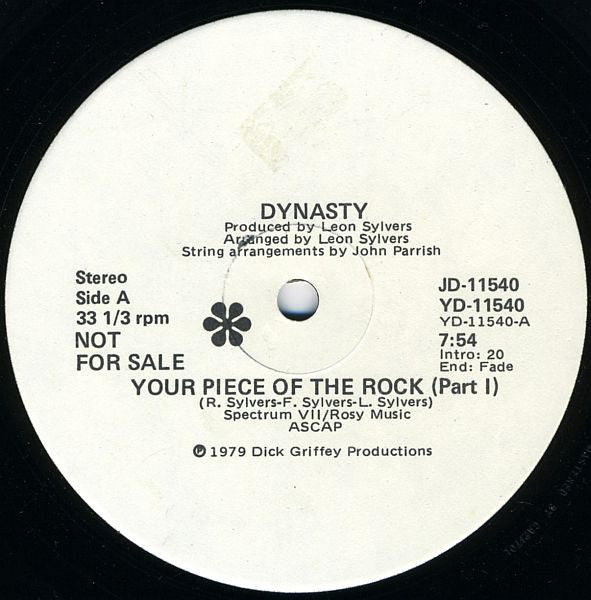 Dynasty : Your Piece Of The Rock (12