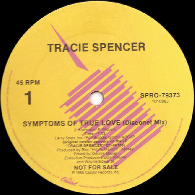 Tracie Spencer : Symptoms Of True Love (Disconet Mix) (12
