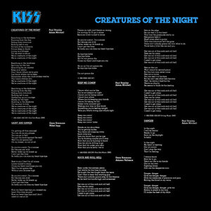 Kiss : Creatures Of The Night (LP, Album, Hau)