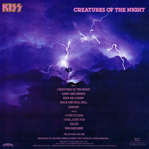 Kiss : Creatures Of The Night (LP, Album, Hau)