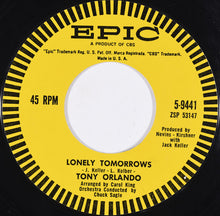 Load image into Gallery viewer, Tony Orlando : Halfway To Paradise / Lonely Tomorrows (7", Styrene, Ter)