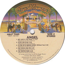 Load image into Gallery viewer, Angel (24) : White Hot (LP, Album, CTH)