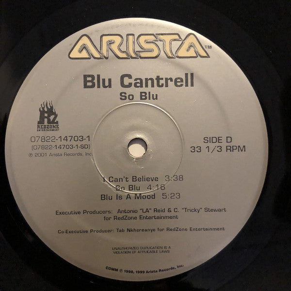 Blu Cantrell - So Blu (2xLP, Album) (VG+)