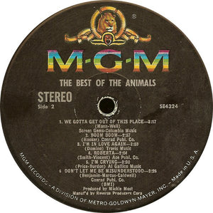 The Animals : The Best Of The Animals (LP, Comp, Gat)