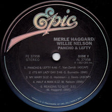 Load image into Gallery viewer, Merle Haggard / Willie Nelson : Poncho &amp; Lefty (LP, Album, Car)