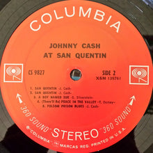 Load image into Gallery viewer, Johnny Cash : Johnny Cash At San Quentin (LP, Album)