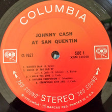 Load image into Gallery viewer, Johnny Cash : Johnny Cash At San Quentin (LP, Album)