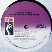 Load image into Gallery viewer, Rance Allen : Straight From The Heart (LP, Album)