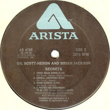 Load image into Gallery viewer, Gil Scott-Heron And Brian Jackson* : Secrets (LP, Album)