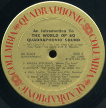 Load image into Gallery viewer, Various : An Introduction To The World Of SQ Quadraphonic Sound (LP, Comp, Quad, Mixed)
