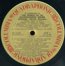 Load image into Gallery viewer, Various : An Introduction To The World Of SQ Quadraphonic Sound (LP, Comp, Quad, Mixed)
