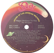 Load image into Gallery viewer, The Whispers : Happy Holidays To You (LP, Album)