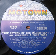 Load image into Gallery viewer, The Supremes &amp; Four Tops : The Return Of The Magnificent Seven (LP, Album)
