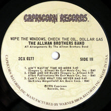 Load image into Gallery viewer, The Allman Brothers Band : Wipe The Windows, Check The Oil, Dollar Gas (2xLP, Album, Pit)