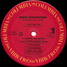 Load image into Gallery viewer, Bruce Springsteen : Tunnel Of Love (LP, Album, Car)