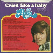 Load image into Gallery viewer, Bobby Sherman : Cried Like A Baby (7", Single, Ter)