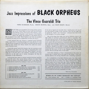 Vince Guaraldi Trio : Jazz Impressions Of Black Orpheus (LP, Album, Mono, Red)