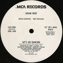 Load image into Gallery viewer, Solar Heat : Let&#39;s Go Dancing (12&quot;, Promo)