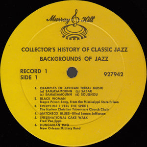 Various : Collector's History Of Classic Jazz (5xLP, Comp, Mono + Box)