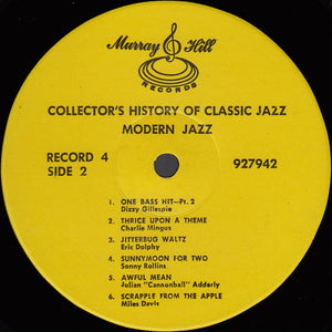 Various : Collector's History Of Classic Jazz (5xLP, Comp, Mono + Box)