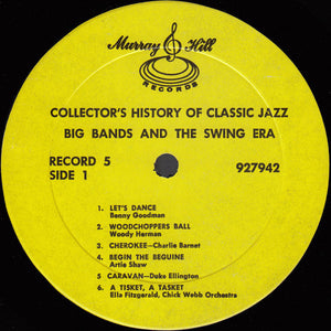 Various : Collector's History Of Classic Jazz (5xLP, Comp, Mono + Box)