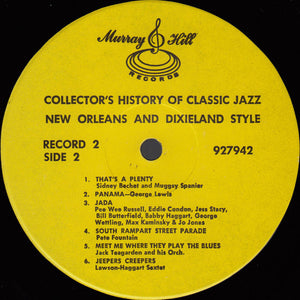 Various : Collector's History Of Classic Jazz (5xLP, Comp, Mono + Box)