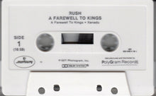 Load image into Gallery viewer, Rush : A Farewell To Kings (Cass, Album, RE, 72)