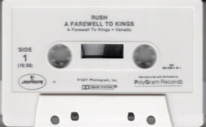 Rush : A Farewell To Kings (Cass, Album, RE, 72)
