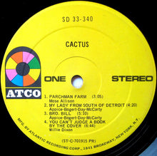 Load image into Gallery viewer, Cactus (3) : Cactus (LP, Album, PR)