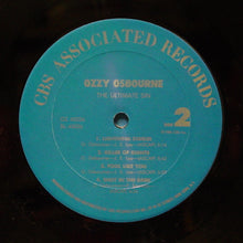 Load image into Gallery viewer, Ozzy Osbourne : The Ultimate Sin (LP, Album, Car)